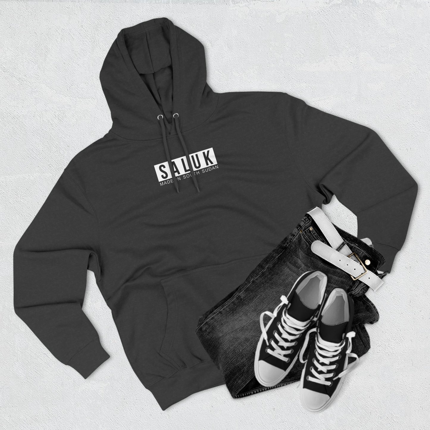 SALUK - MADE IN SOUTH SUDAN Fleece Hoodie