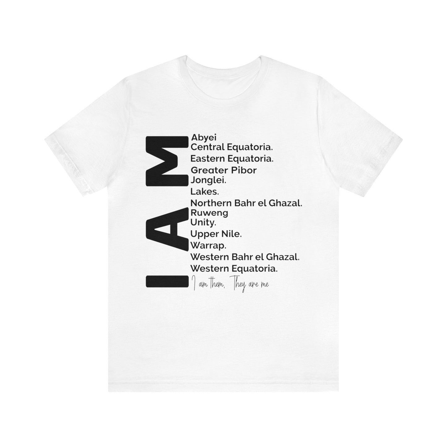 I AM THEM Short Sleeve Tee